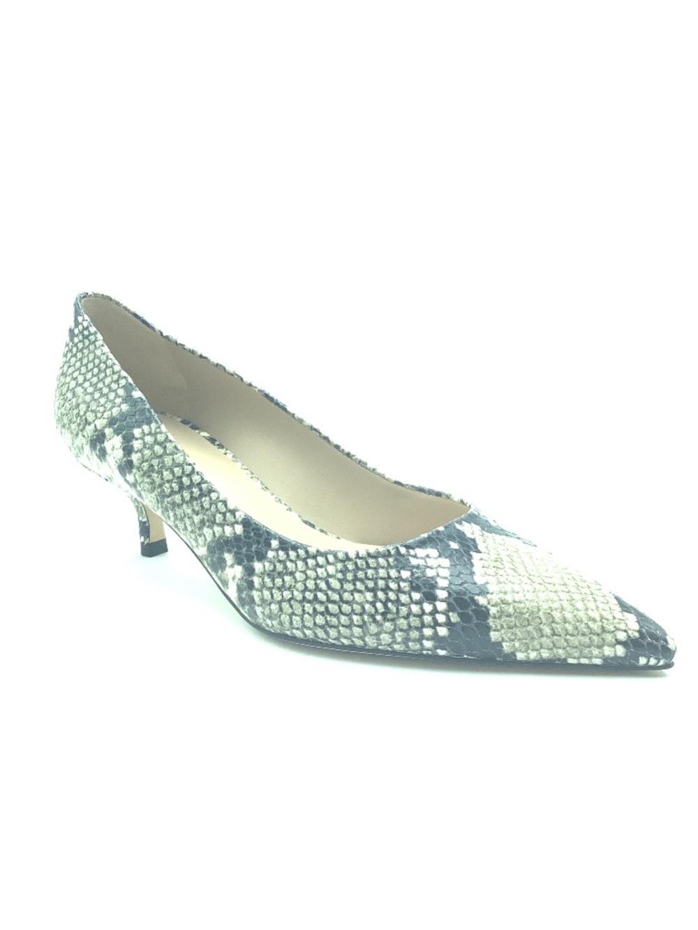 Stuart Weitzman Embossed Leather Animal Print Heels Size: 7
